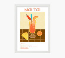 Cargar imagen en el visor de la galería, Cóctel Mai Tai Art Print