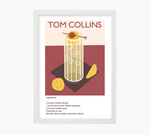 Tom Collins Art Print