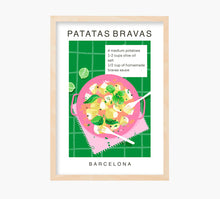 Load image into Gallery viewer, Receta Patatas Bravas Art Print