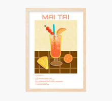 Cargar imagen en el visor de la galería, Cóctel Mai Tai Art Print