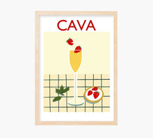 Cargar imagen en el visor de la galería, Cava Art Print