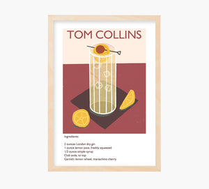 Tom Collins Art Print