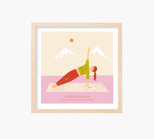 Yoga Vasisthasana Art Print