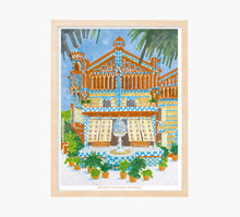 Cargar imagen en el visor de la galería, Fachada Casa Vicens Art Print