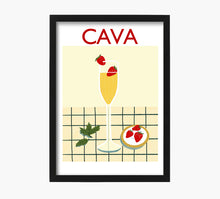 Cargar imagen en el visor de la galería, Cava Art Print