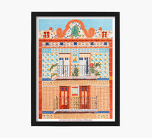 Cargar imagen en el visor de la galería, Fachada Casa Vicente Cortés Art Print