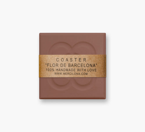 POSAVASO FLOR DE BARCELONA Sombra Marron