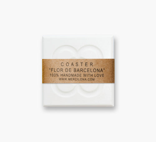 POSAVASO PANOT DE BARCELONA Blanco