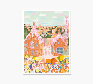 Park Güell Art Print