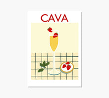 Cargar imagen en el visor de la galería, Cava Art Print