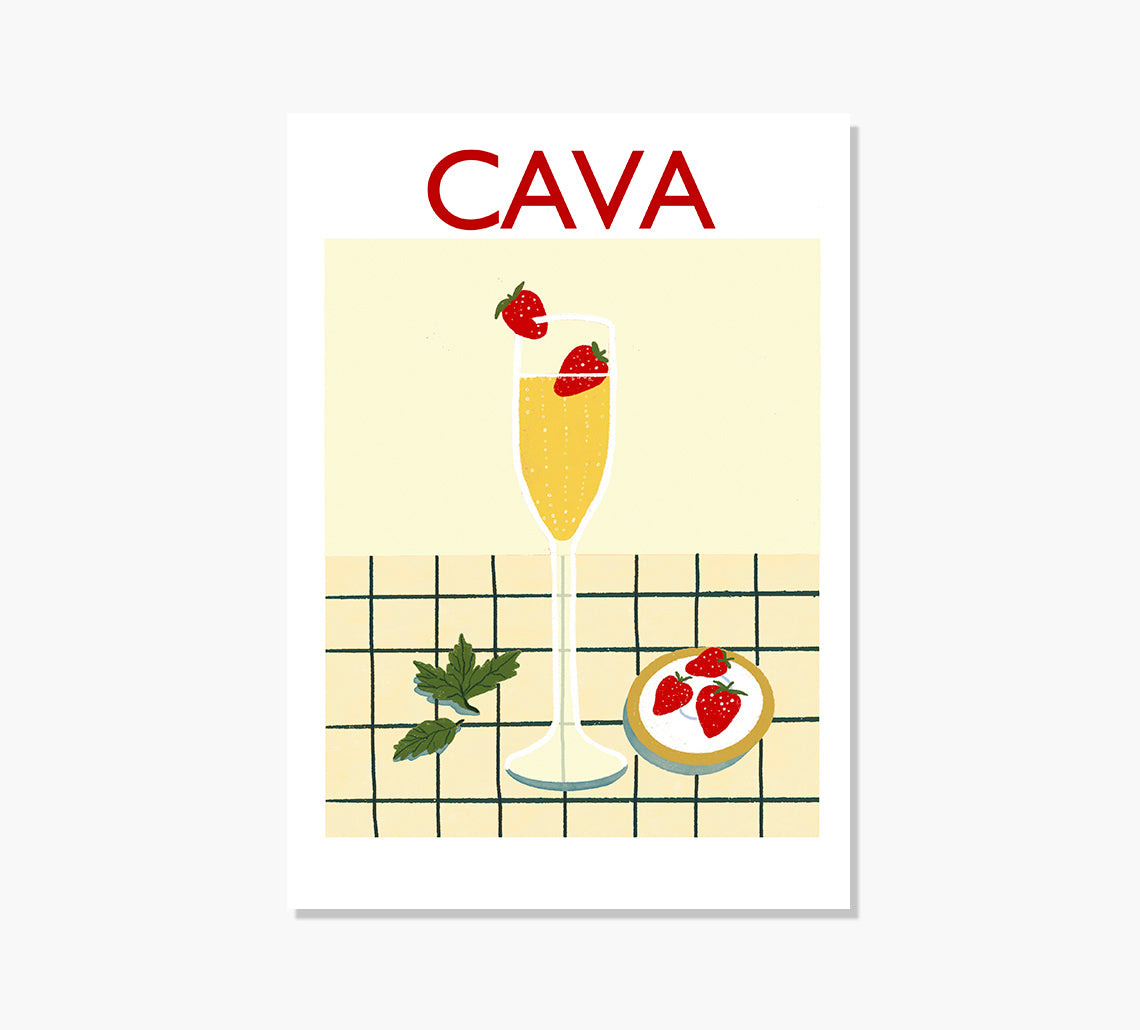 Cava Art Print