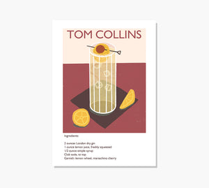 Tom Collins Art Print