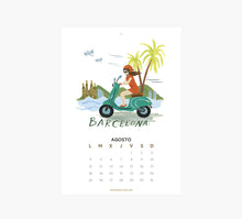 Cargar imagen en el visor de la galería, CALENDARIO CHICA MOTO 2025