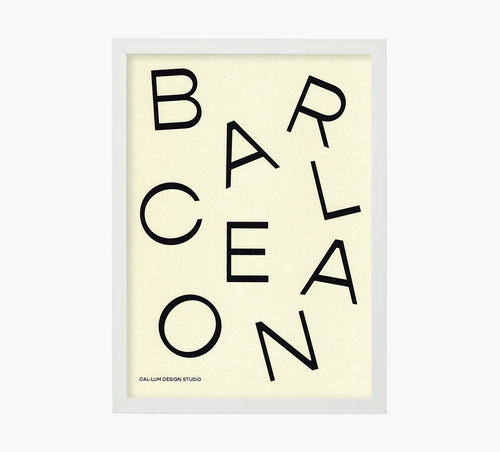 Barcelona Revolta Art Print