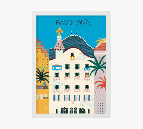 Casa Batlló Art Print